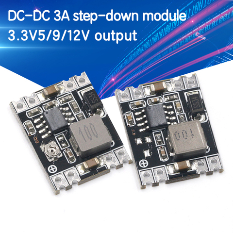 DC-DC Buck Step-down Power Supply Module 5V-12V 24V to 5V 3.3V 9V 12V Fixed Output High-Current ► Photo 1/6