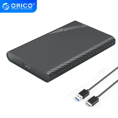 ORICO 2521U3 2.5 Inch SATA to USB 3.0 HDD SSD Case 2 4 TB Hard Disk Drive Box External HDD Enclosure For Samsung Seagate SSD ► Photo 1/6