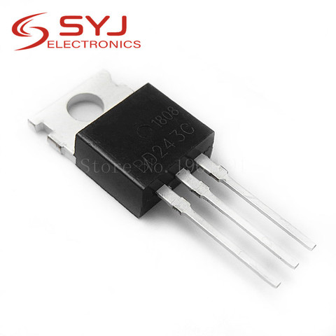 10pcs/lot BD243C TO220 BD243 100V 6A TO-220 In Stock ► Photo 1/1