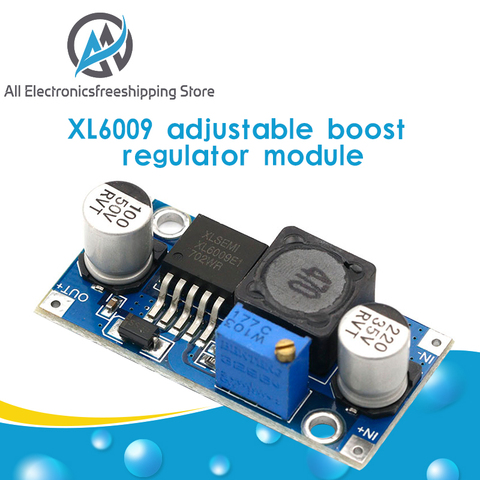 XL6009 DC-DC Booster module Power supply module output is adjustable Super LM2577 step-up module ► Photo 1/6