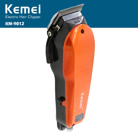 Kemei Electric Hair Clipper Professional Trimmer for Men Barber Razor Beard Stainless Steel Blade Hair Cutting Machine KM-9012 ► Photo 1/6