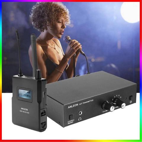 Original For ANLEON S2 UHF Stereo Wireless In-Ear Monitor System 670-680MHZ ear monitoring Professional Digital Sound Stage ► Photo 1/6