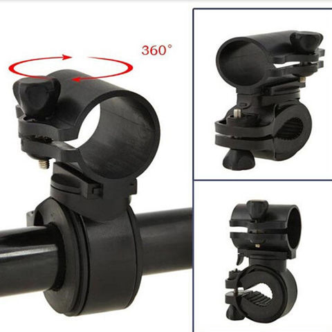360 Degree Adjustable Bicycle Lamp Holder Clip Flashlight Holder light Holder Stand Clip LED Lamp motorcycle bike accessories ► Photo 1/6