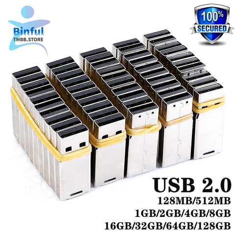 BINFUL wholesale UPD Chip USB 2.0 chip 2G 4G 8GB 16GB 32GB 64GB 128GB pendrive memory disk flash short universal board Udisk DIY ► Photo 1/2