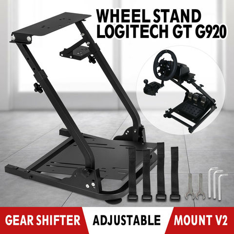 Self-Career Race Steering Wheel Support for Logitech G25 G27 G29 and G920 Folding Steering Wheel Stand ► Photo 1/6