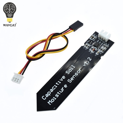 WAVGAT Capacitive Soil Moisture Sensor Module  Wide Voltage Wire 3.3~5.5V Corrosion Resistant W/ Gravity for Arduino DIY ► Photo 1/6