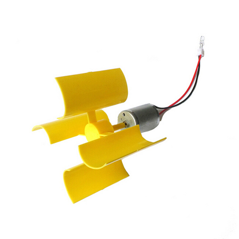 1PCS High Quality 3v-5v Small Motor Vertical Micro Wind Turbines Blades Power Generator DIY Kit ► Photo 1/6