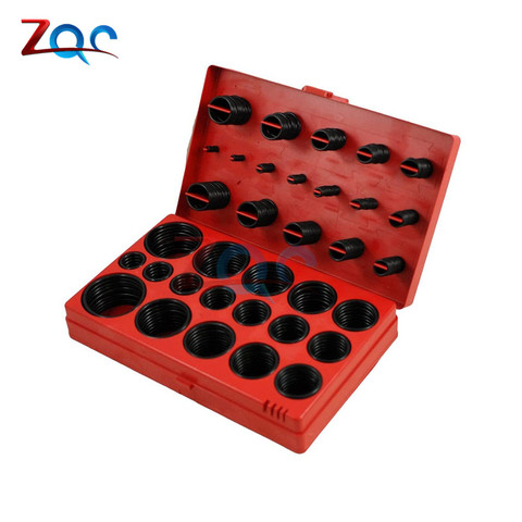 419 Pieces Assorted Kits Metric Rubber O Rings Gasket Assortment Set O Rings Rubber Washer for Household Equipment Vehicle ► Photo 1/6