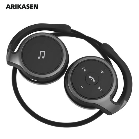 Arikasen A6 Bluetooth earphone On ear comfortable Wireless Earphones Microphone Deep bass 3D stereo Sound Bluetooth 5.0 Headset ► Photo 1/6