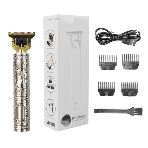 Electric Hair Cutting Machine Professional Beard Shaving Hair Trimmer Styling Kit Men Cordless USB Hair Clipper Barber ► Photo 1/6