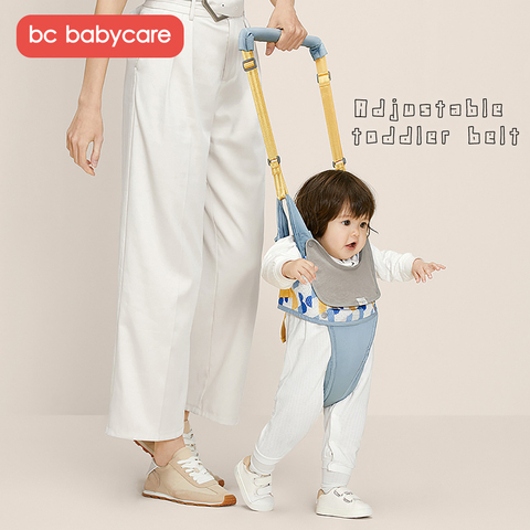 BC Babycare Baby Walker Learning Assistant Harness Leashes Detachable Dual-purpose Safety Soft Walking Toddler Belt ► Photo 1/6