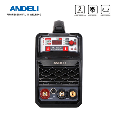 ANDELI TIG Welding Machine TIG-250 TIG/CLEAN/COLD/MMA Welding 4 in 1 TIG Welder Portable Single Phase DC Inverter ► Photo 1/6