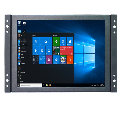 10 inch 4:3 DC12V open frame monitor for industrial use with AV BNC VGA HDMI USB ► Photo 1/6