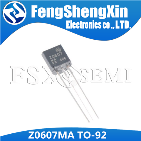 20-50pcs/lot New Z0607 Z0607MA TO-92 TRIAC 0.8A/600V ► Photo 1/1