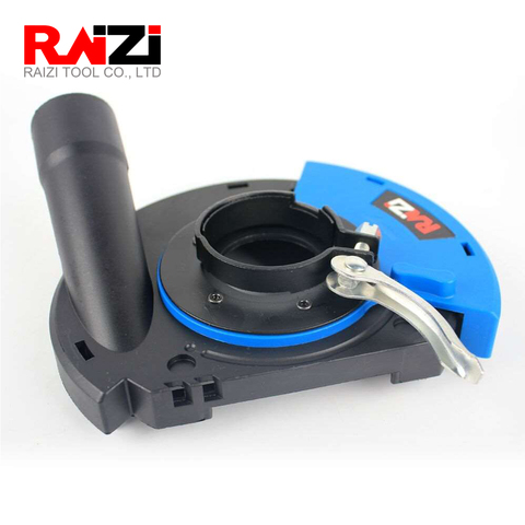 Raizi 4,5,7 Inch Angle Grinder Dust Shroud Cover Tools For Concrete Marble Granite Engineered stone Grinding Dust Collection ► Photo 1/6