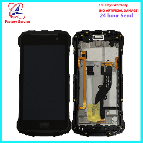 For Ulefone Armor 2 LCD Screen Display+Touch Screen Digitizer Sensor Assembly Replacement  With Frame For Ulefone Armor 2 ► Photo 1/5