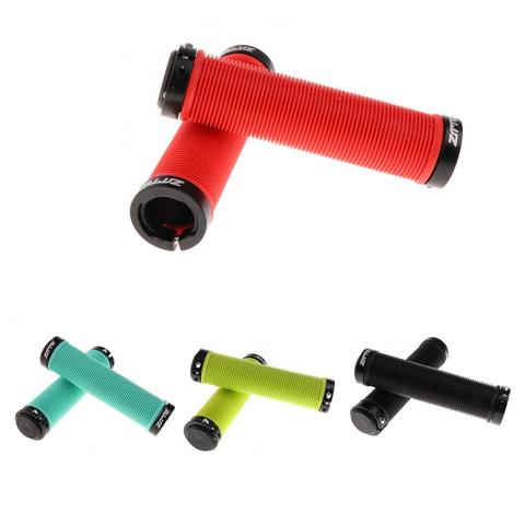 MTB Bike Handlebar Grips Silicone Gel Lock on Anti slip Bicycle Grips & Ends Mountain Bike Bicycle Parts Accessories ► Photo 1/6