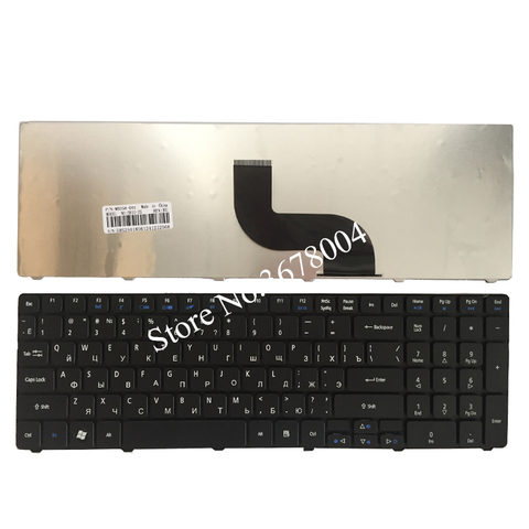Russian Keyboard for Acer Aspire 5551g 5560G 5560 (15'') 5551 5552 5552g 5553 5553g 5625 5736 5741 RU laptop keyboard NEW ► Photo 1/5