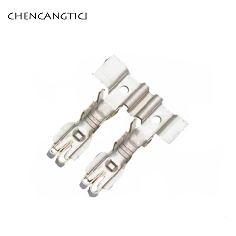 20 Pcs Automotive Connecting Crimp Type Stamping Female Wire Crimp Terminal Loose Pins Car Fuse Box Terminals DJ900108C ► Photo 1/1