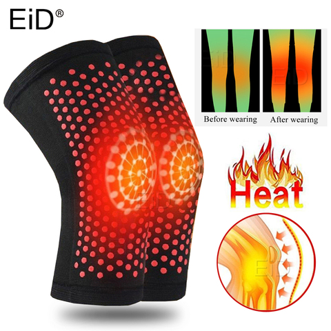 2pcs Self Heating Support Knee Pads Knee Brace Warm for Arthritis Joint Pain Relief and Injury Recovery Belt Knee Massager Foot ► Photo 1/6