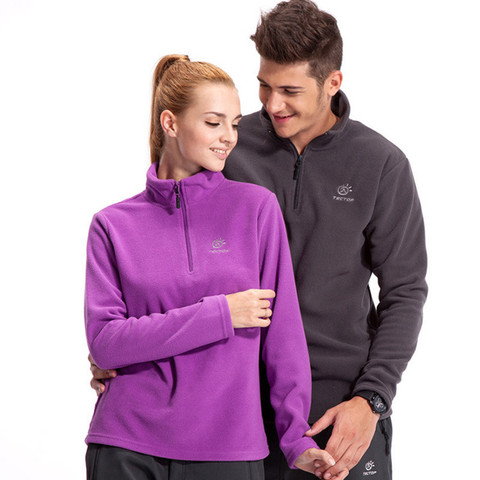 Tectop outdoor Fleece jacket Autumn Winter Men Women windproof Thermal coat New Couple camping Hiking Skiing Trekking outerwear ► Photo 1/6