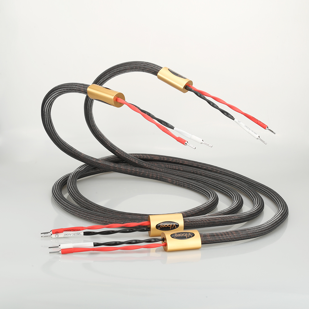 Namtso signature 6N solid Pure silver audio speaker cable