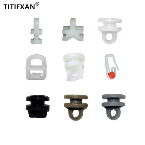 9PCS Car plastic fasteners clip for Auman Dongfeng J6 truck curtains straight truck pulley buckle rings rivet ► Photo 1/6
