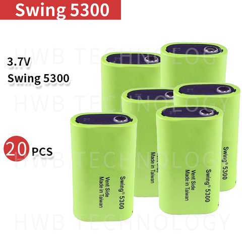 20pcs  BOSTON SWING 5300mAh low temperature fuel battery cell 3.7v 13A discharge ► Photo 1/4