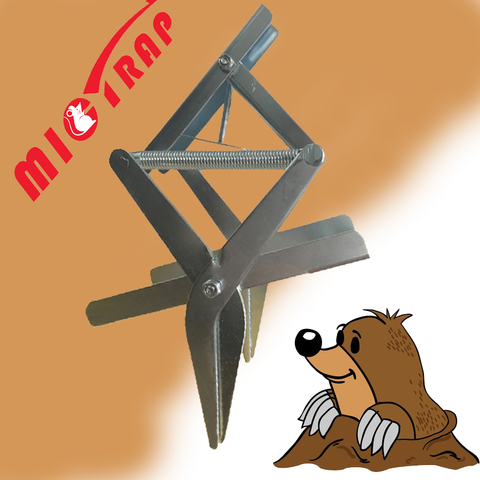 Outdoor Metal Gopher Vole Easy Trap Mole Eliminator Trap ► Photo 1/6