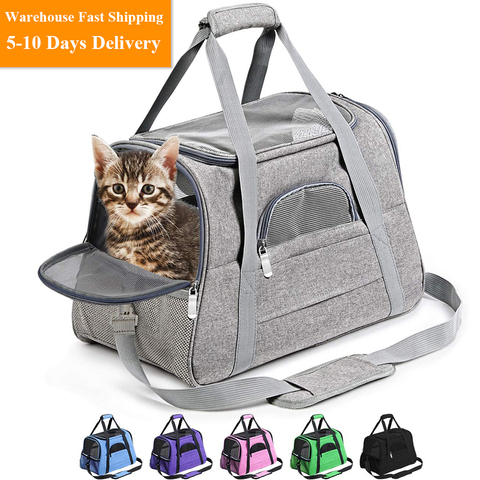 Soft-sided Carriers Portable Pet Sling Bag Pink Dog Carrier Bags