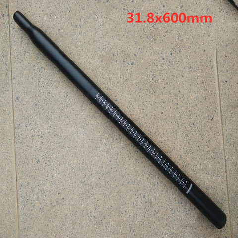 31.8* 600mm aluminum alloy seat post folding bike ultra-light lengthen retracted head     seatpost bicycle accessories ► Photo 1/5