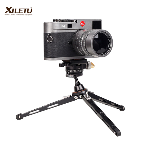 XILETU XBC20+XT18 High Bearing Desktop Bracket Mini Tabletop Tripod and Ball Head For DSLR Camera Mirrorless Camera Smartphone ► Photo 1/6