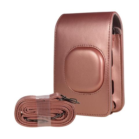 Retro Soft Mini Camera Case Bag PU Leather Cover with Shoulder Strap For Fujifilm Instax Mini LiPlay Instant Camera Case ► Photo 1/6