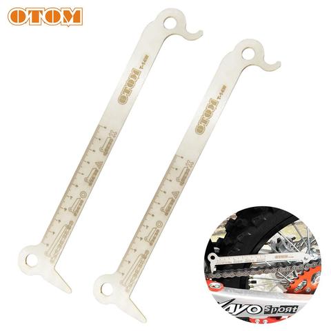 OTOM Chain Checker Wear Indicator For Motorcycle Motocross Maintenance Testing Tool For 520 525 530 Chain For Honda KTM YAMAHA ► Photo 1/6