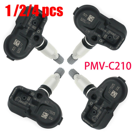 1/2/4 Pcs TPMS Valve Tire Pressure Sensor Replace 42607-30070,PMV C210 for Toyota Lexus Pe ► Photo 1/6