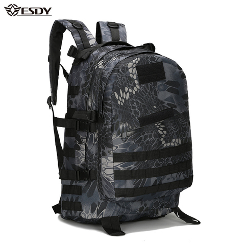 40L 3D Outdoor Sport Military Tactical climbing mountaineering Backpack Camping Hiking Trekking Rucksack Travel outdoor Bag ► Photo 1/6