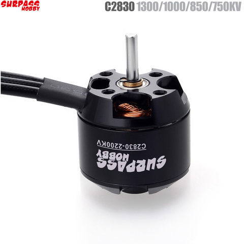 SURPASS HOBBY 2212 C2830 1300KV  1000KV  850KV  750KV Brushless Motor for RC Airplane Fixed-wing Glider Aircraft ► Photo 1/6