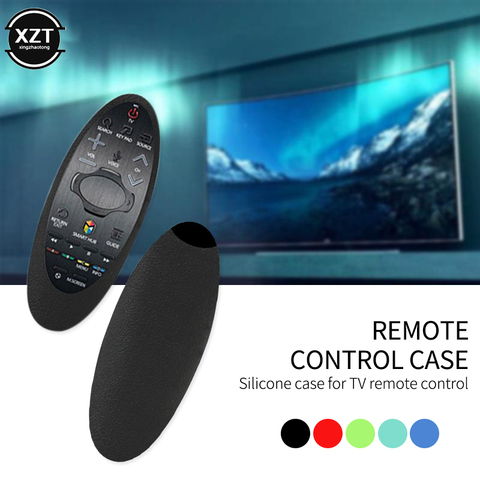 Silicone Remote Controls Case For Samsung Smart TV Remote Control BN94-07557A BN94 07469 Remote Control Protective Soft Case New ► Photo 1/6