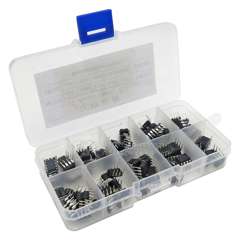 100PCS/lot In common use DIP IC kit NE555 UC3842 UC3843 UC3845 24C02 24C04 24C08 24C16 24C32 24C64 DIP each 10PCS igmopnrq ► Photo 1/2