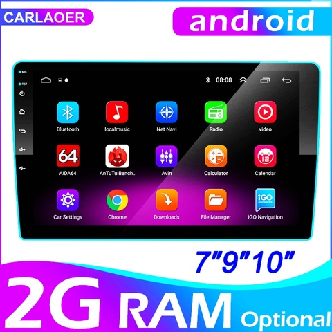 2 Din Android Car Multimedia Video Player 7