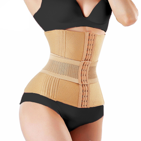 Twinso Slimming Waist Trainer Modeling Belt Shaper Waist Cincher Body Shaper Fat Compression Strap Girdle Firm Corset with Hook ► Photo 1/6