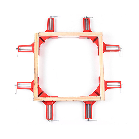 Hot 1PC Rugged 90 Degree Right Angle Clamp DIY Corner Clamps Quick Fixed Fishtank Glass Wood Picture Frame Woodwork Right Angle ► Photo 1/6