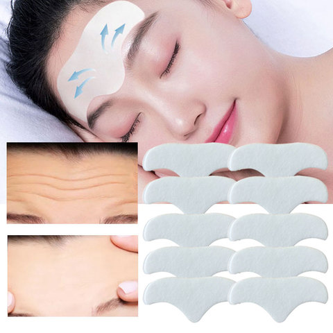 10pcs Anti-wrinkle Forehead Patches Removal Moisturizing Anti-aging Sagging Wrinkles Smoothing Lines Locking Moisture  Moisture ► Photo 1/6
