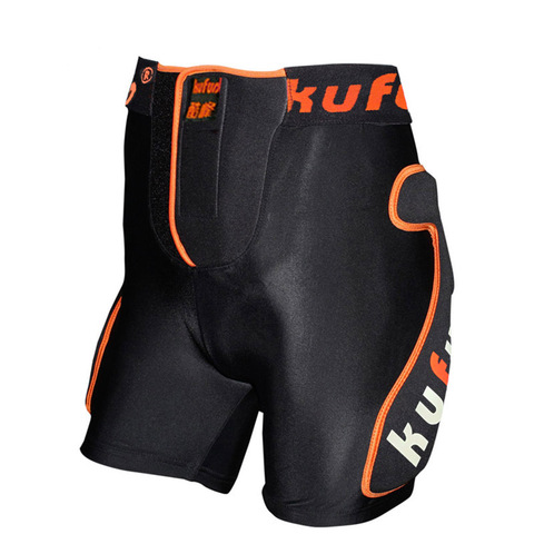 KUFUN D3O Padded Shorts For Kids Adults Skiing Longboarding Downhill Snowboarding Skate Skateboard Rollerskate Protective Gear ► Photo 1/6