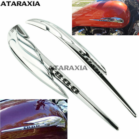 Gas Tank fairing Sticker Emblem Badge Decal For Honda VTX 1800 2002 2004 2005 2006 2007 VTX1800 VTX1800C VTX1800R VTX1800S GL180 ► Photo 1/6