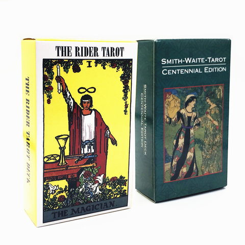 Hot Full English Radiant Rider Wait Tarot Cards Factory Made High Quality Smith Tarot Deck Board Game Cards Witch Tarot 78sets ► Photo 1/6