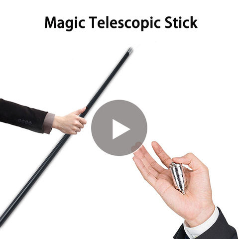 110cm/150cm Magic Telescopic Rod Hollow Martial Arts Metal Magic Pocket Outdoor Car Steel Wand Elastic Stick ► Photo 1/6