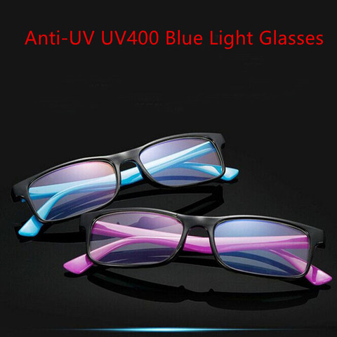 1PC Anti-UV UV400 Blue Light Glasses Anti Blue Rays Radiation Blocking Glasses Men Women Computer Goggles Flat Mirror Eyeglasses ► Photo 1/6