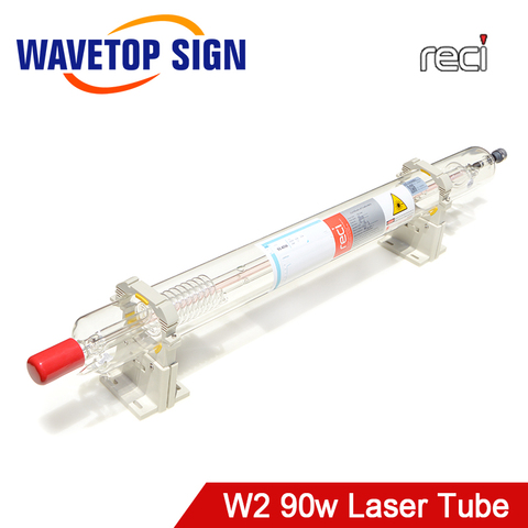 WaveTopSign Reci W2 90W-100W CO2 Laser Tube Length 1200mm Dia.80mm for Co2 Laser Engraving Cutting Machine ► Photo 1/6