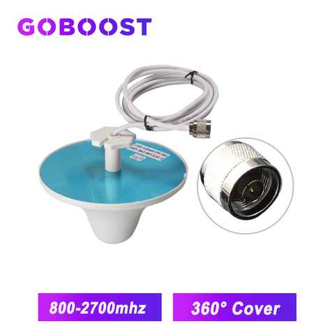 800mhz-2700mhz Indoor Antenna 2G 3G 4G For Internet Cellular Signal Booster Ceiling Antenna 3dBi Gain LTE GSM 900 2100 Network / ► Photo 1/6